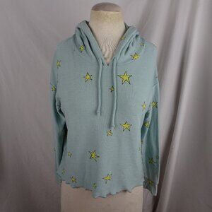 Chaser Women Stars Hoodie Sweater Size S